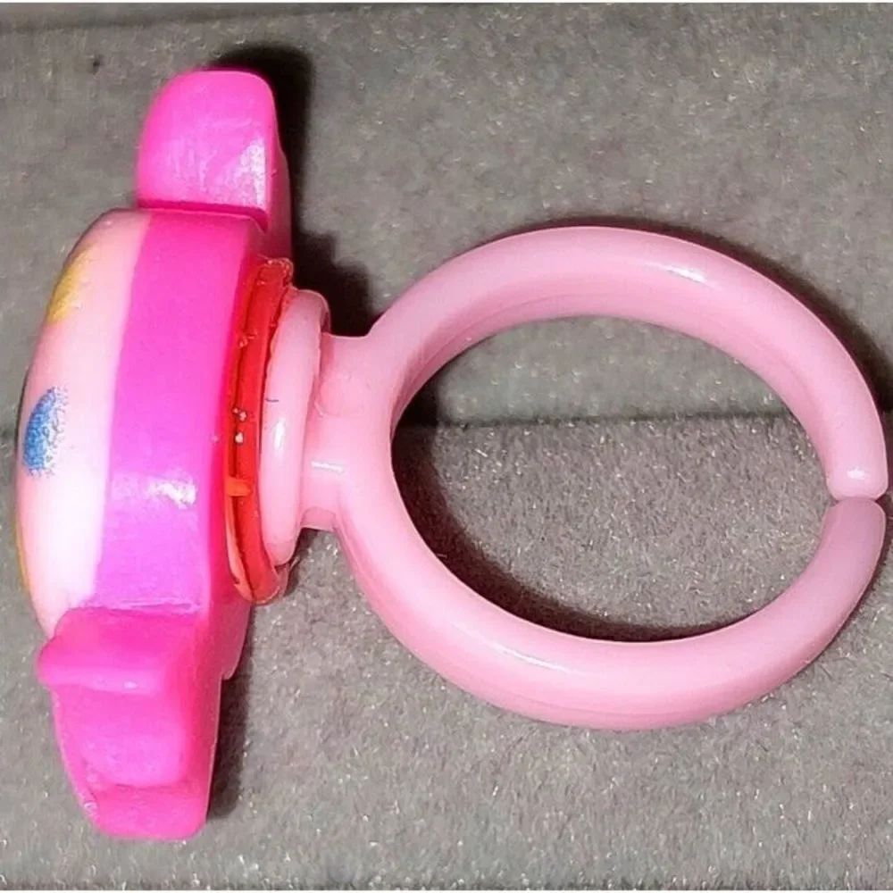 Super cute girls cartoon candy adjustable ring